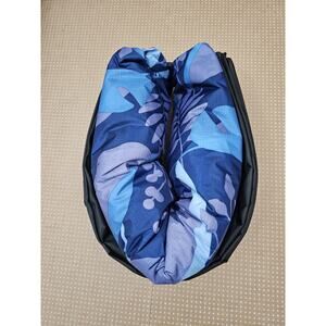 INFLATABLE LOUNGER Air Sofa Hammock Portable Couch Compression Sack By WEKAPO